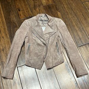 Tan suede jacket